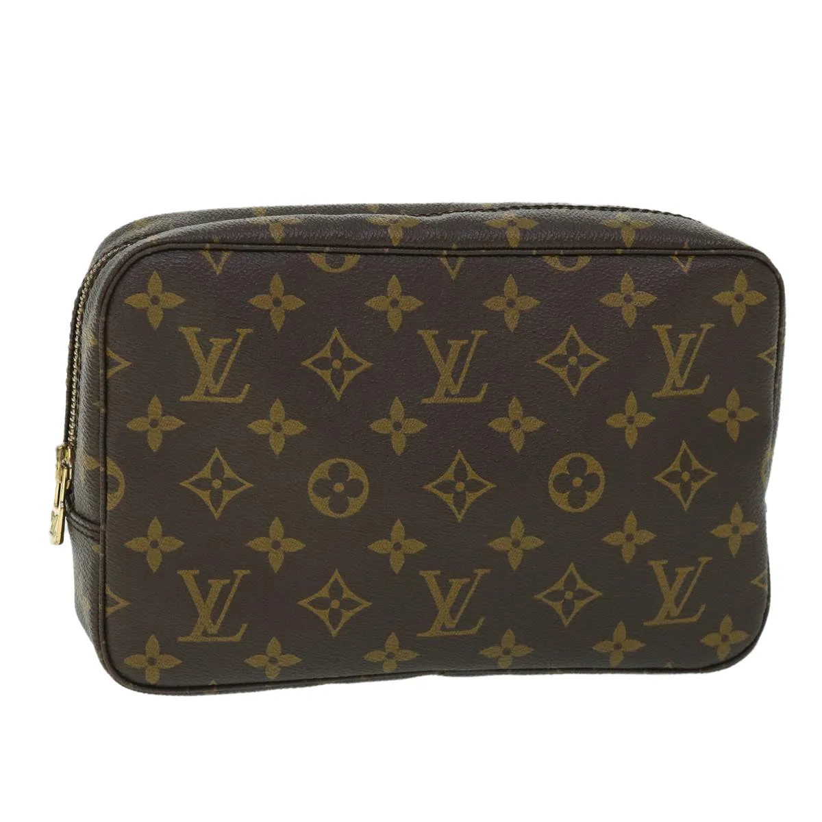Trendy Inspired Louis Vuitton Monogram Trousse Toilette 23 Clutch Bag M47524 Lv Auth Am5002
