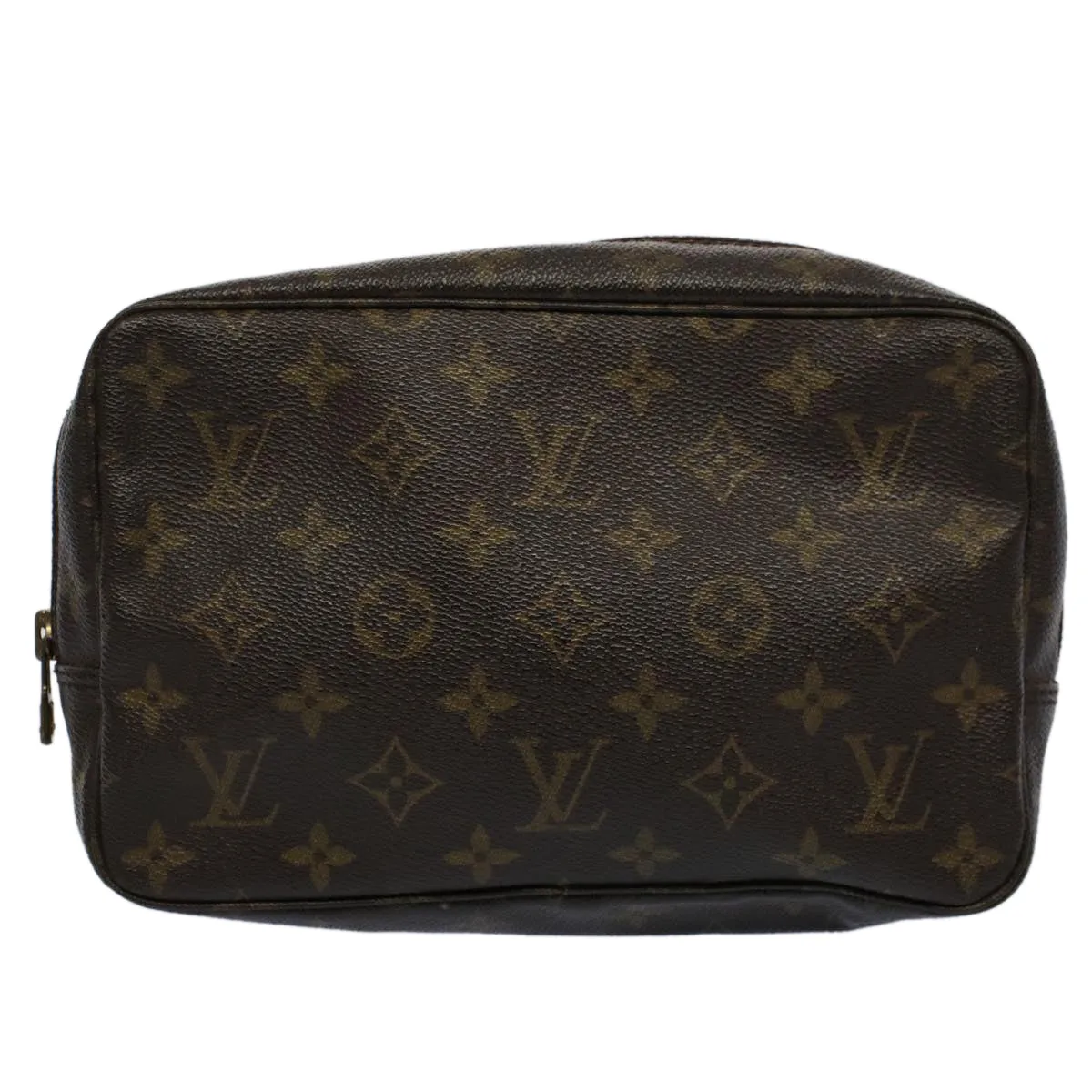 Trendy Inspired Louis Vuitton Monogram Trousse Toilette 23 Clutch Bag M47524 Lv Auth Am5035