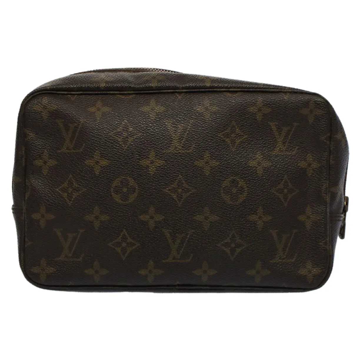 Trendy Inspired Louis Vuitton Monogram Trousse Toilette 23 Clutch Bag M47524 Lv Auth Am5035