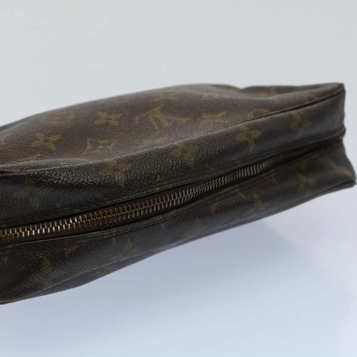 Trendy Inspired Louis Vuitton Monogram Trousse Toilette 23 Clutch Bag M47524 Lv Auth Am5035