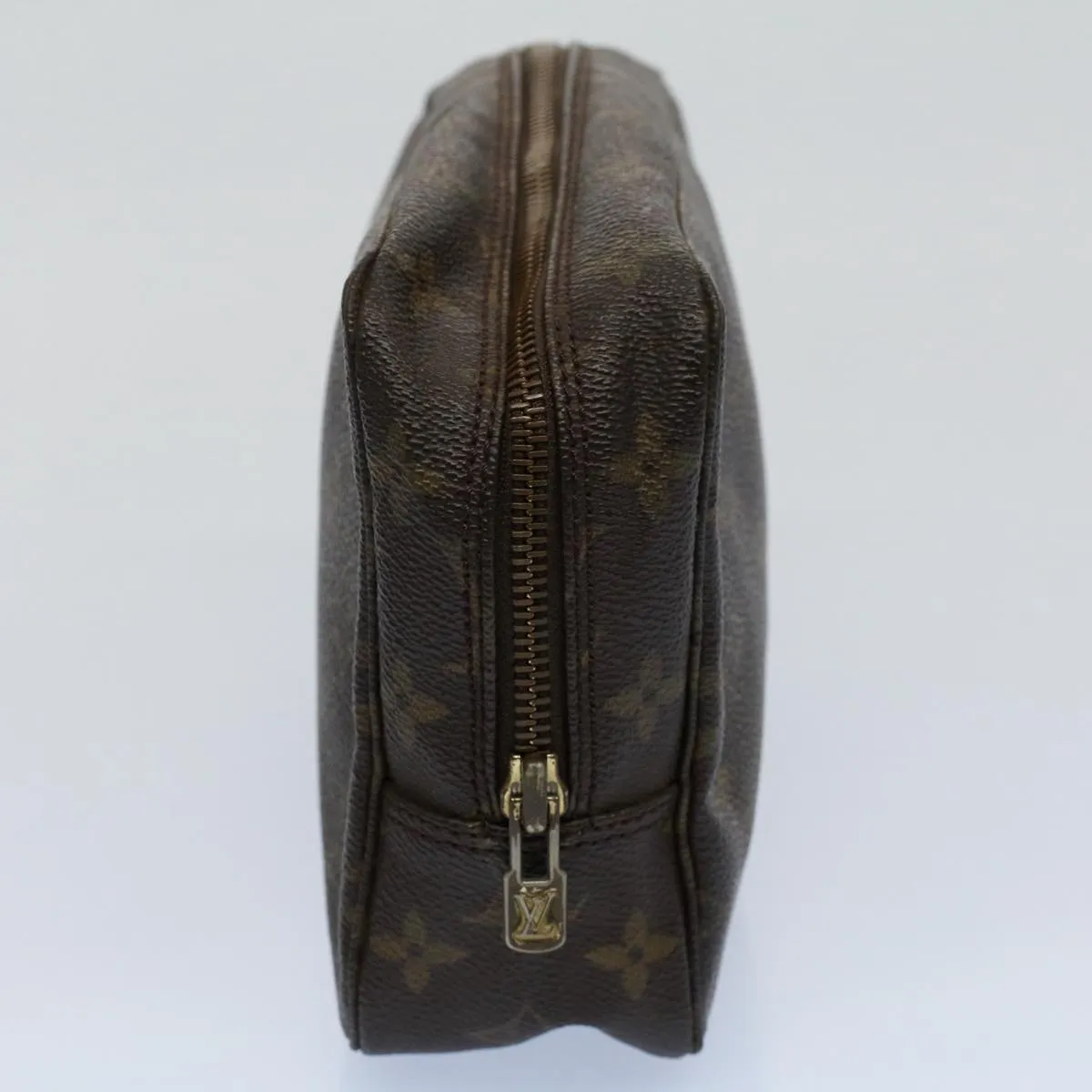 Trendy Inspired Louis Vuitton Monogram Trousse Toilette 23 Clutch Bag M47524 Lv Auth Am5035