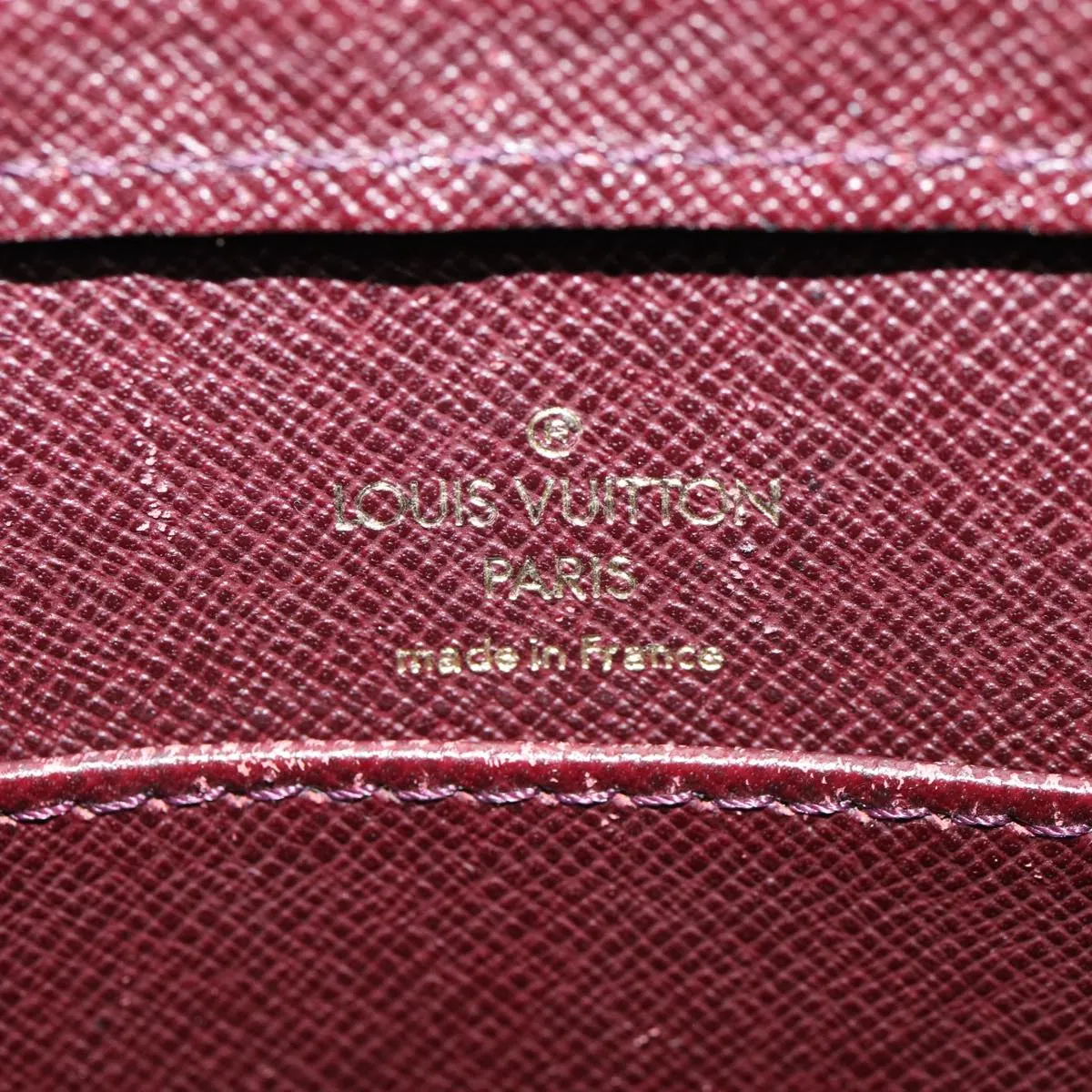 Trendy Inspired Louis Vuitton Taiga Baikal Clutch Bag Acajou M30186 Lv Auth Bs17259