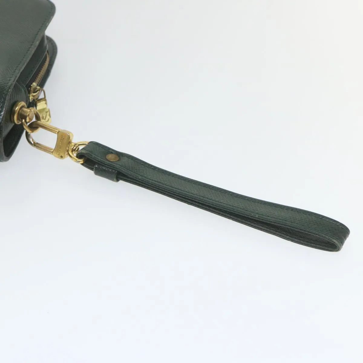 Trendy Inspired Louis Vuitton Taiga Baikal Clutch Bag Epicea M30184 Lv Auth Th4215
