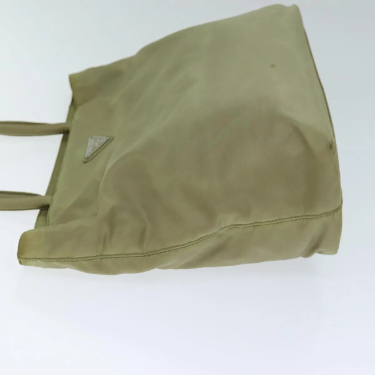 Trendy Inspired Prada Tote Bag Nylon Beige Auth 74472