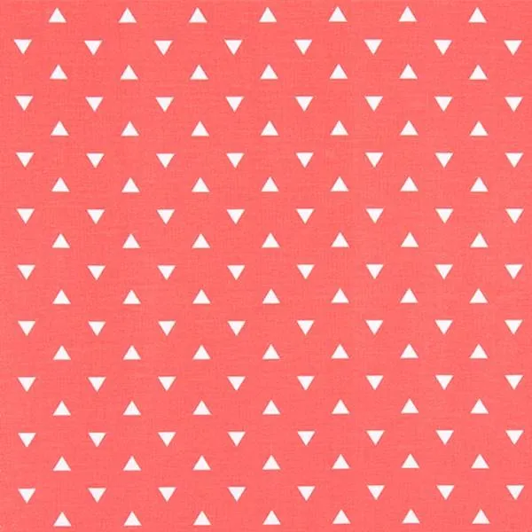 Triangle Coral Drapery Fabric by Premier Prints - 30 Yard Bolt