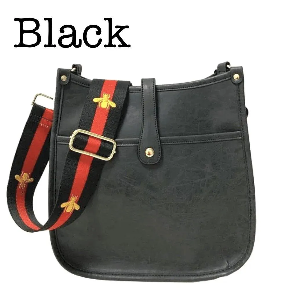 Vintage Style Courier Bag Choose Your Strap