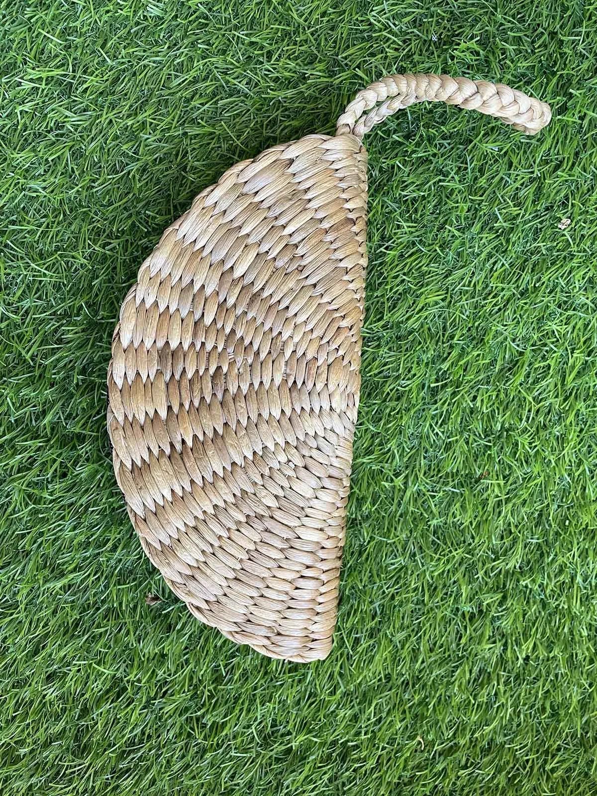 Water Hyacinth Grass Clutch Plain