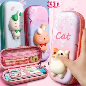 Wholesale Decompression Minimalist and Multifunctional EVA Pencil Case