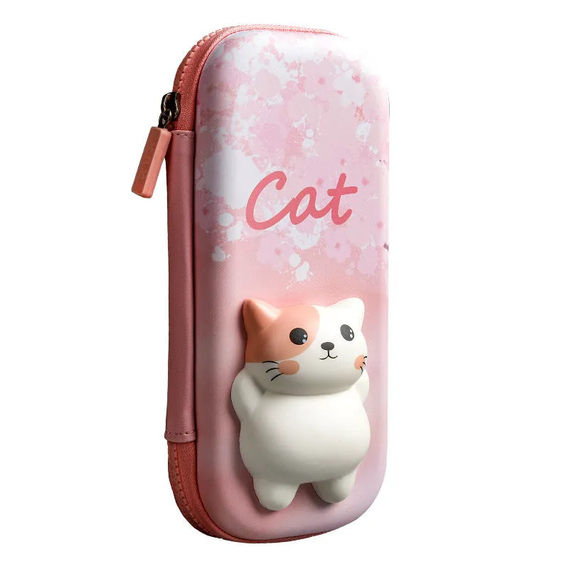 Wholesale Decompression Minimalist and Multifunctional EVA Pencil Case
