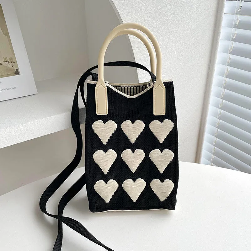 Wholesale Geometry Diamond Bag Mini Polyester One Shoulder Handbag