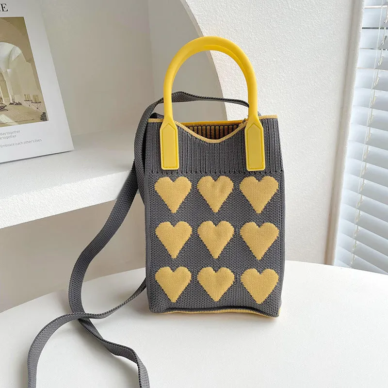 Wholesale Geometry Diamond Bag Mini Polyester One Shoulder Handbag