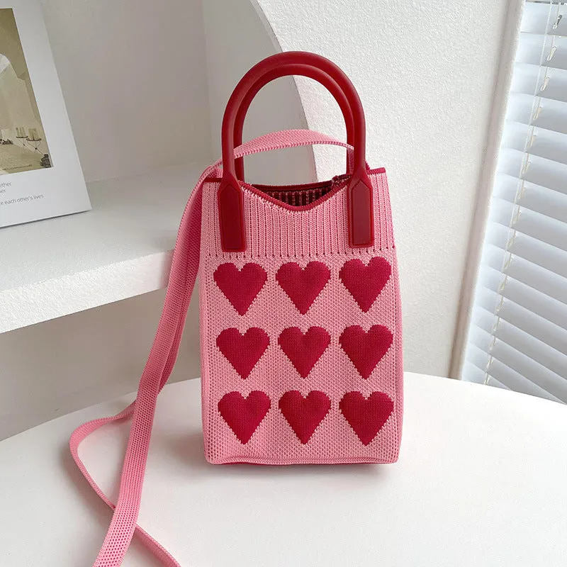 Wholesale Geometry Diamond Bag Mini Polyester One Shoulder Handbag