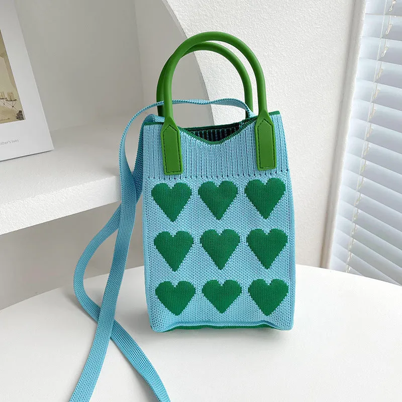 Wholesale Geometry Diamond Bag Mini Polyester One Shoulder Handbag